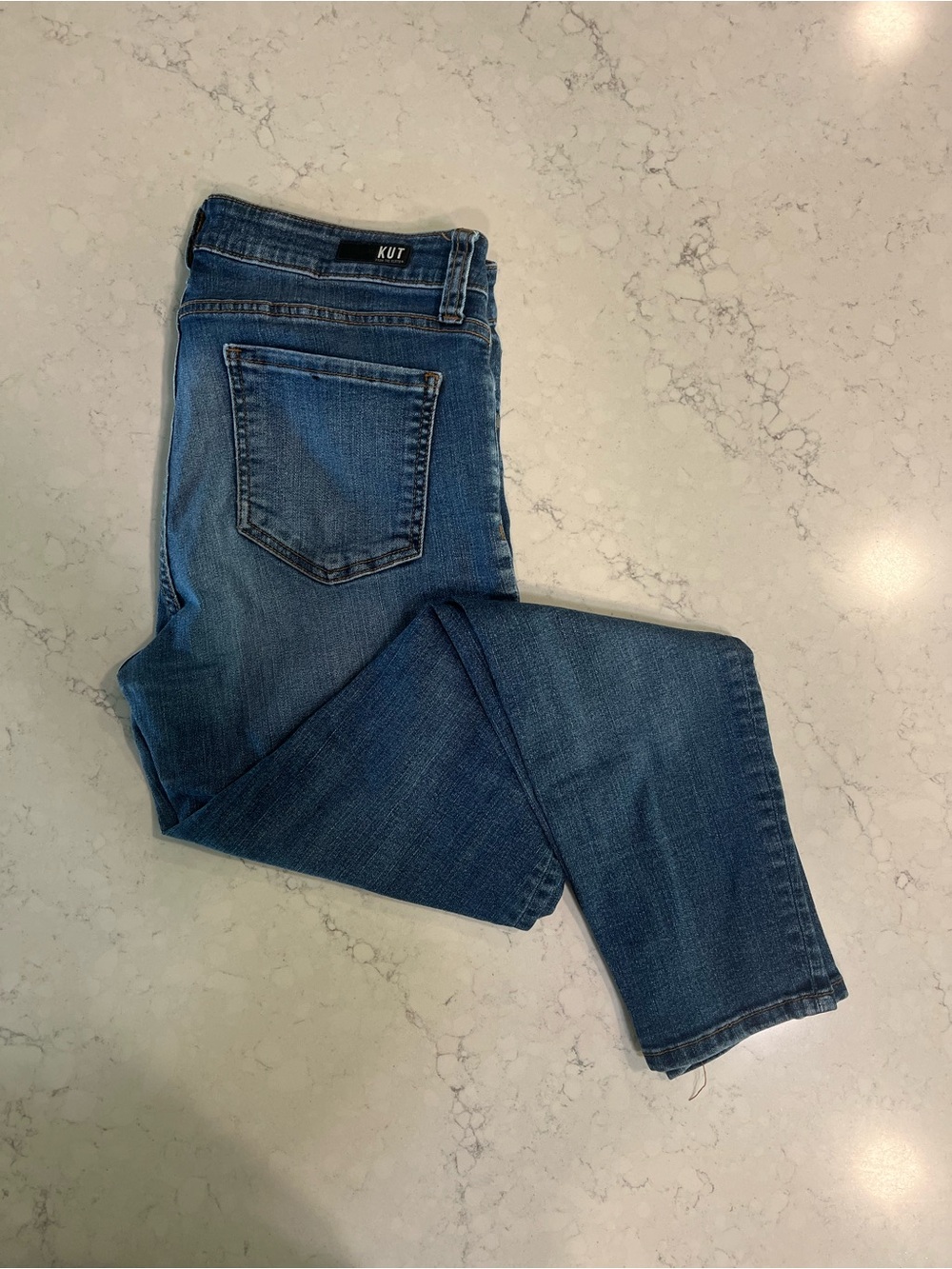 Kut from the Kloth Dark Blue Denim Jeans